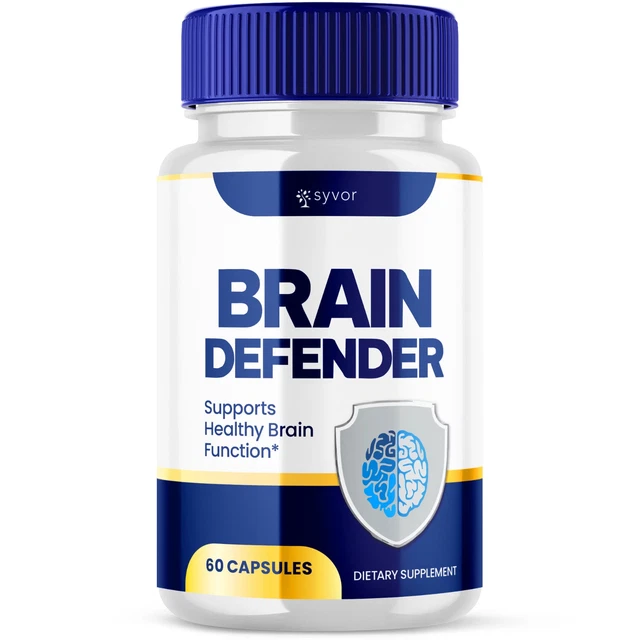 BRAIN DEFENDER NOOTROPIC Brain Health Support Capsules, 60 Count (1 ...