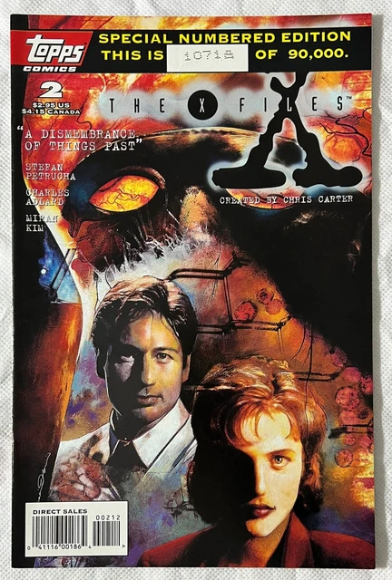 The X Files Collectors Issue #2 volume 1 Topps Comics 1995 good condition