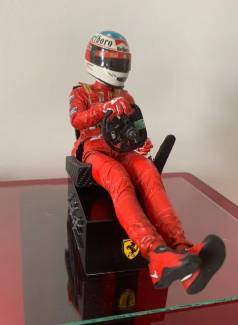 michael schumacher ,scuderia Ferrari, f1 2000, resina coleccion unica 2