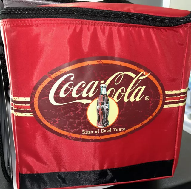 Vintage Coca Cola "Sign Of Good Taste" 16 Can Cooler