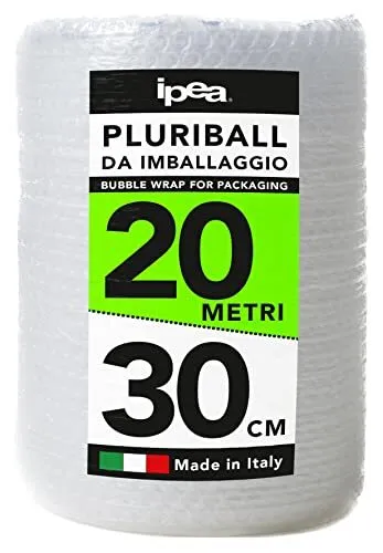 Rouleau Papier Film à bulles - 20 mètres x 50 cm - FABRIQUÉ EN FRANCE -  Idéal Emballage Déménagement et Expédition Colis - Papier Bulle Épaisseur  Renforcée : : Fournitures de bureau