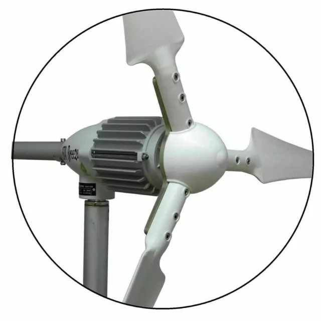 Generador de turbina eólica Grid-Tie i-1000W iSTA-BREEZE en red 2