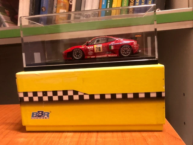 Ferrari F430 GT2 Le Mans 2007 #78 – BBR Gasoline 1/43 – Miniature Neuve GAS10088