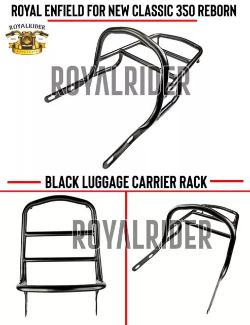 Royal Enfield New Classic 350 Reborn "LUGGAGE CARRIER RACK" - Expédition...