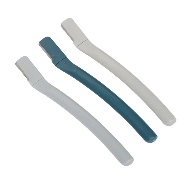 Coltello per tagliasopracciglia rete protettiva sopracciglia coltello curvo 3 pz per uscita