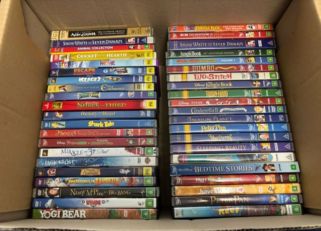 BULK LOT OF 60 x Disney, Dreamworks, Pixar, Animated Kids Children's ...