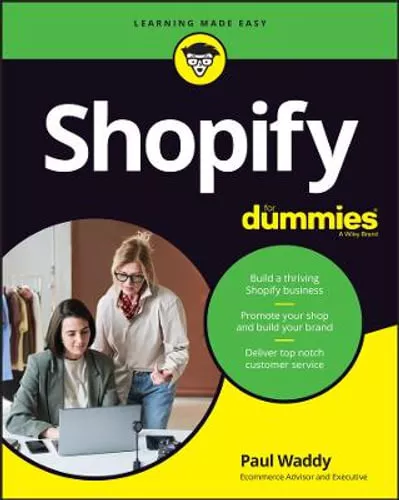 NEW Shopify For Dummies By Paul Waddy Paperback Free Shipping