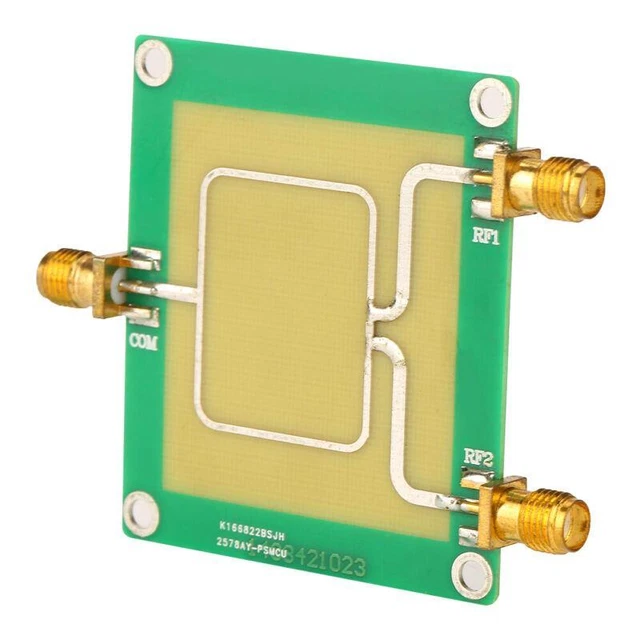 2-Wege-Koaxialkabel-Splitter, Hochfrequenz-Leistungsteiler für digitale Signale