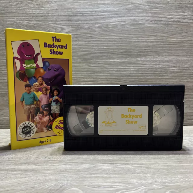 Barney And The Backyard Gang Vhs Rock With Barney Par