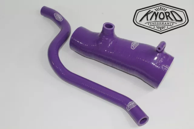 Land Rover Discovery 2 Td5 Turbo To Air Box Silicone Boost Hose Kit Purple