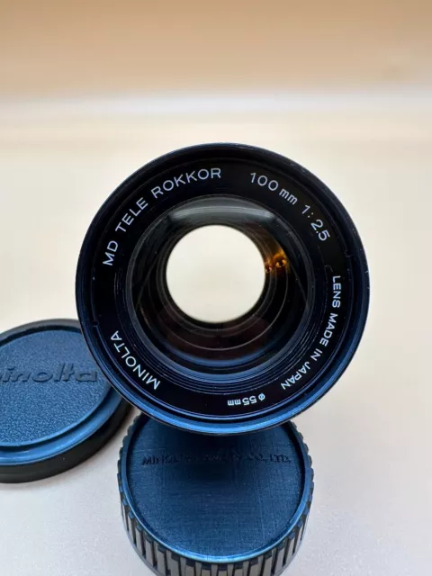 *MINT*     Minolta MD Tele Rokkor   100 mm 2.5    TOP Zustand