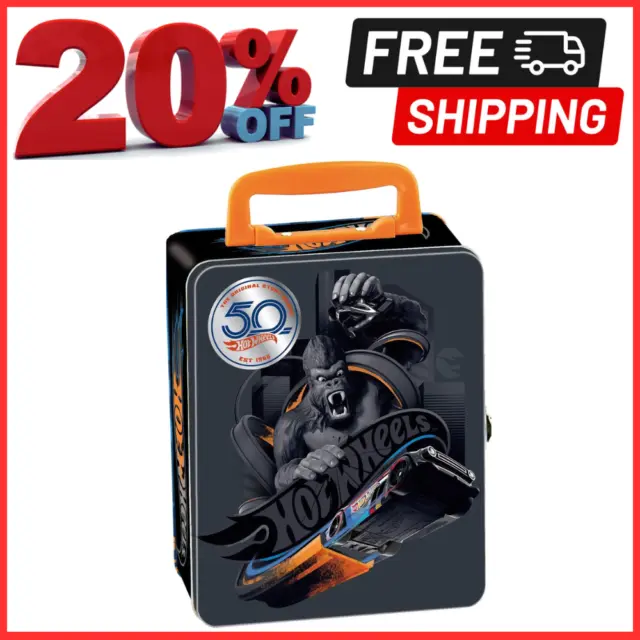 Theo Klein 2883 Hot Wheels Storage Case I Made of High Quality Metal