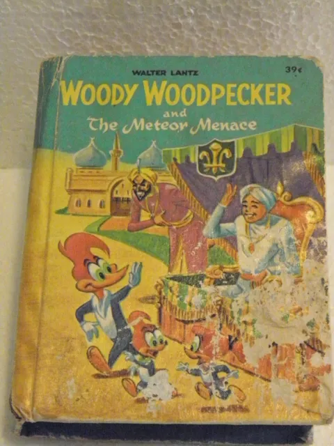 Vntg 1967 Woody Woodpecker and The Meteor Menace - Big Little Book Walter Lantz