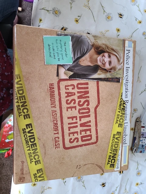 GOLIATH UNSOLVED CASE Files Ashcroft Harmony Cold Case Murder Mystery 