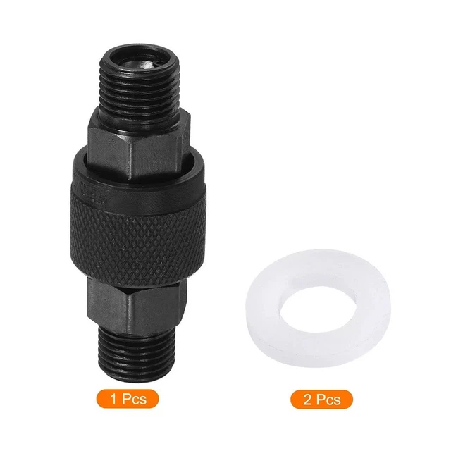 Coupleurs Hydrauliques Rapides VEVOR 2 Kits - Raccord 16,5mm NPT 3/8" 4061 PSI