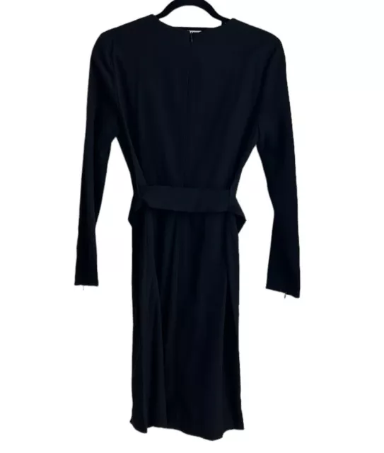 3.1 Phillip Lim Belted Long Sleeve Dress with Slit 2