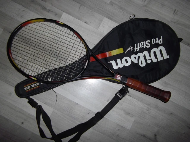 Raquette De Tennis Wilson Pro Staff Classic 95 – Taille Grip 4 1/2, Occasion Bon état