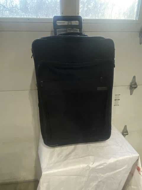 Briggs & Riley U26NX 26” Expandable Wheeled Suitcase Black Ballistic Nylon
