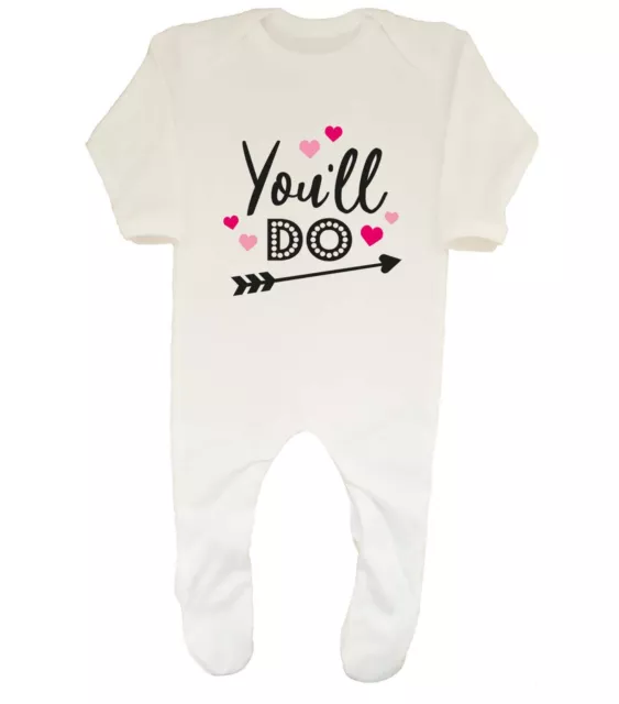 Tuta da pigiama San Valentino You'll Do Love cuore bambino grow ragazzi ragazze regalo