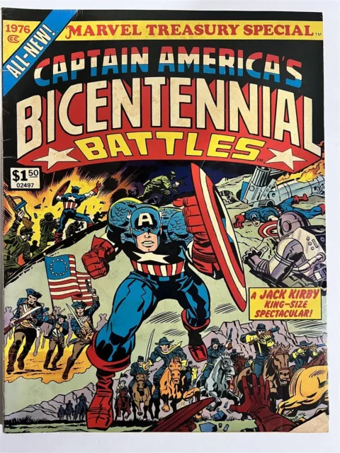 Marvel Treasury Special #1 Captain America's Bicentennial 1976 Marvel Comics