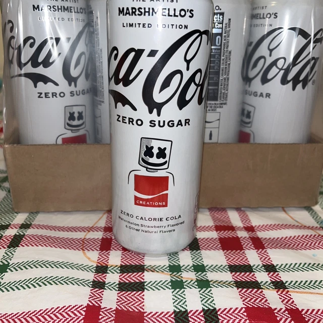 COCACOLA MARSHMALLOW ARTIST Creations Limited Edition Coke Zero Sugar