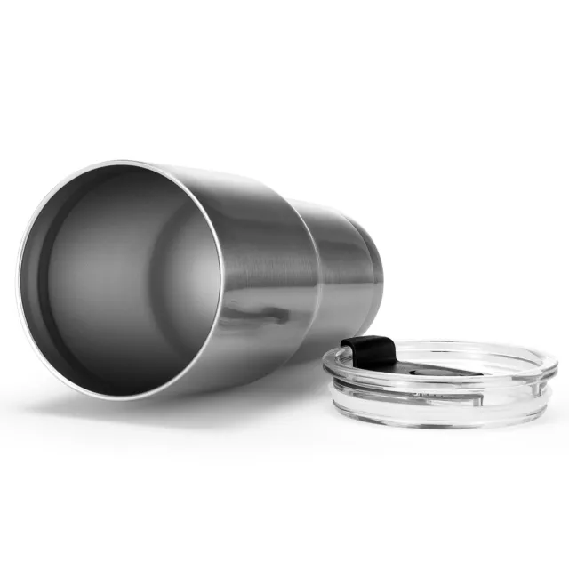 Costway 30oz Stainless Steel Tumbler Cup Double Wall Large Travel Mug w/Lid