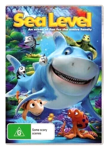 SEA LEVEL DVD SeeFood Animated Kids Movie Family Underwater Adventure ...