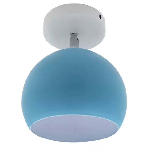 Lampada da soffitto affidabile compatta girevole 145 gradi lampada da notte colore macaron