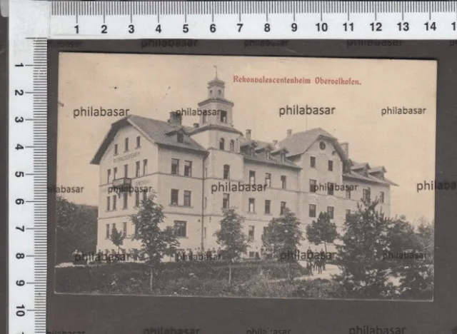 Oberoelkofen Grafing Ebersberg Rekonvalescentenheim Bahnpost 1916