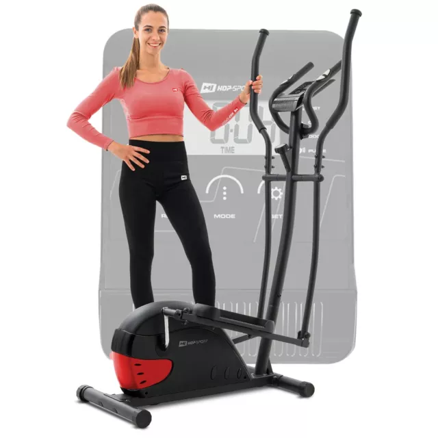 Hop-Sport Crosstrainer Heimtrainer Stepper Nordic Walking Elliptical Computer