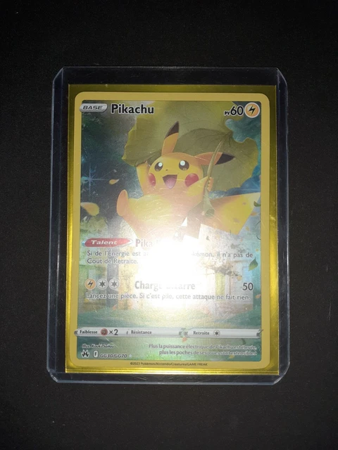 Carte Pokémon Pikachu GG30/GG70 - EB12.5 Zenith Suprême - FR Neuf