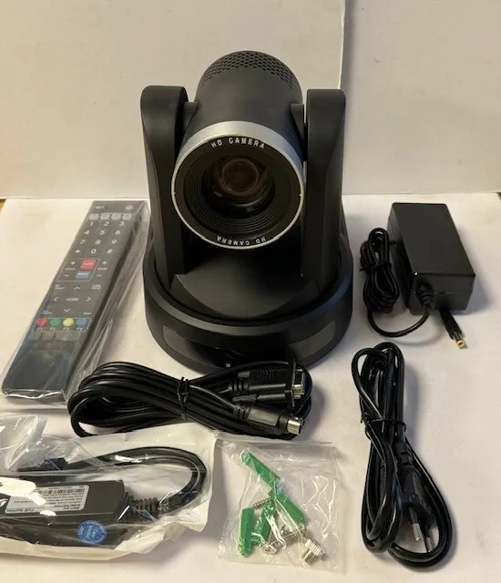 HD PTZ Camera, PV-20X-SDI, Black, New