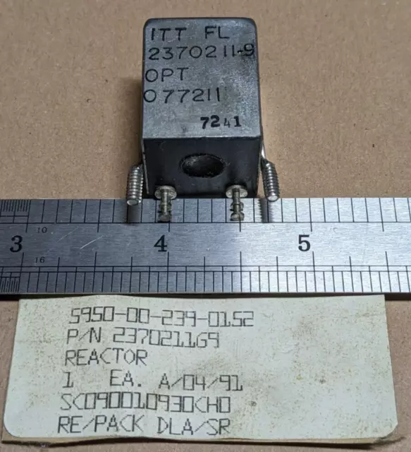 NOS ITT FL 2370211-9 Reactor – NSN: 5950-239-0152