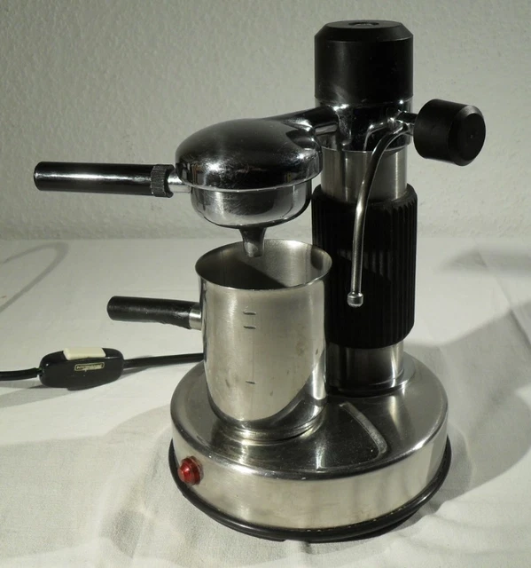 VINTAGE AMA MILANO ESPRESSOMASCHINE A110 VAP Kaffeemaschine Chrom Design  Kult EUR 30,50 - PicClick DE