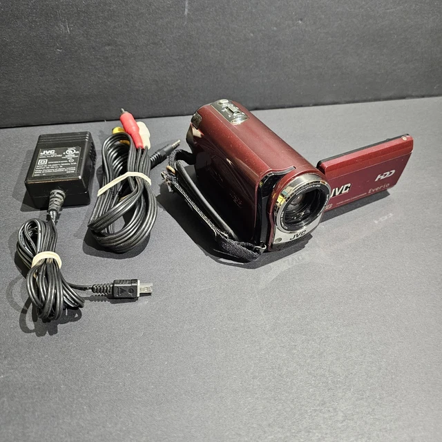 JVC EVERIO GZ-HM390 Digital Video Camera Camcorder Black w/ Box