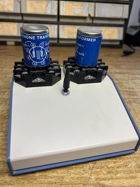 A Pair Of Hashimoto HM-7 MC Cartridge Step Up Input Transformer. (Sansui