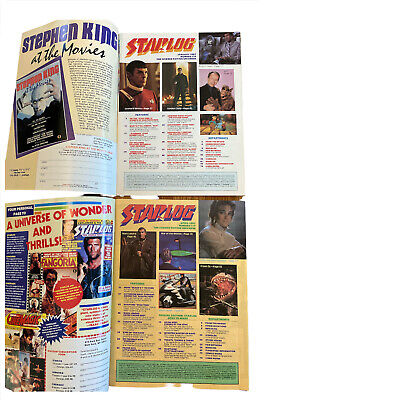 Starlog Science Fiction Magazine Issues 114 and 117 January and April 1987 3