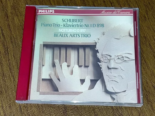 Beaux Arts Trio-Schubert:piano Trio No. 2 /Original Philips Camera-W.g. By Pdo