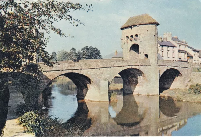 Postcard - Monmouth - The Monnow Bridge