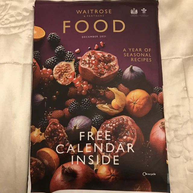 Waitrose Food Magazine Calendar 2022 FOR SALE! PicClick UK