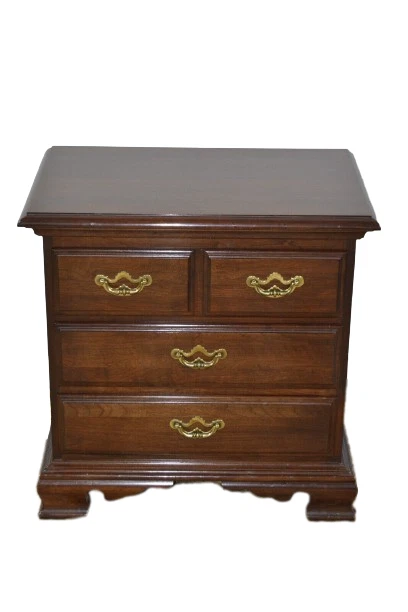 Thomasville Furniture Nightstand Bedside Chest Table Cherry Traditional Vintage