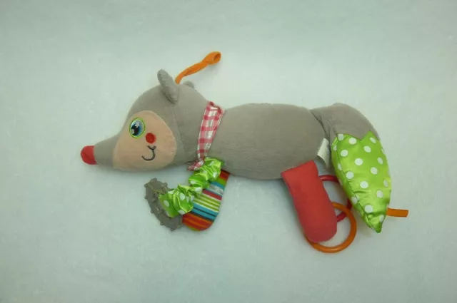 Doudou Renard Peluche Eveil Tres Bon Etat Badabulle