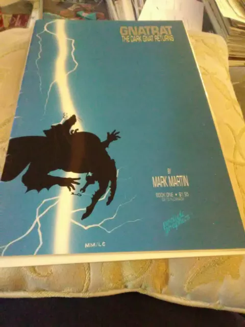 Gnatrat:The Dark Gnat Returns #1, Prelude Graphics, 1986, Dark Knight Parody