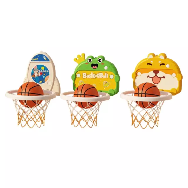 Mini Basketball Hoop Set with Basketball Portable Wall Mounted Basketball Board