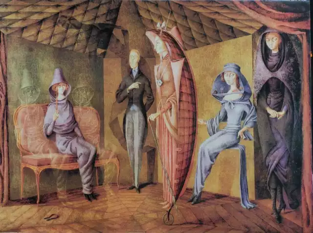 Remedios Varo _ Taller Para Mujeres, Impresión De Arte 23,62 Por 36,61 Pulgadas