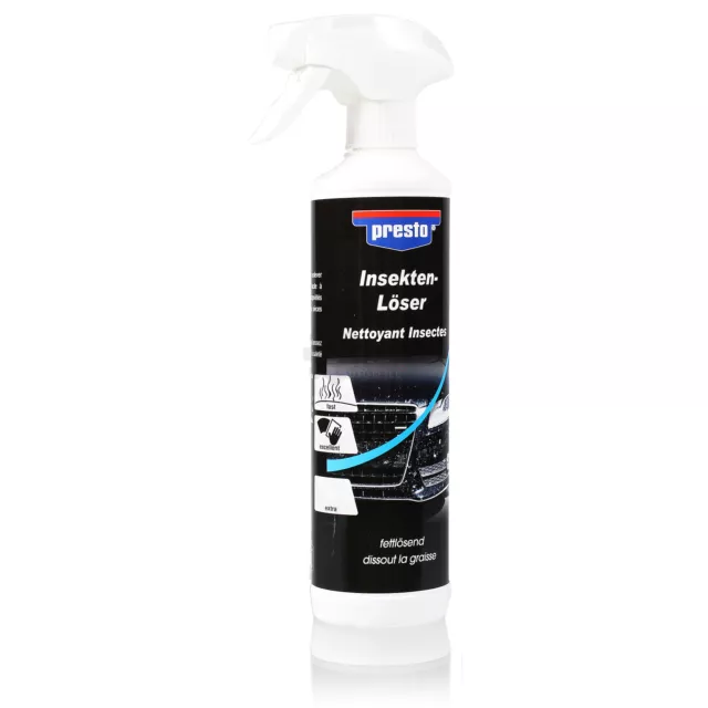 PRESTO Insectes Solveur Détachant pour Insectes Flacon à Pompe 1x 500ml