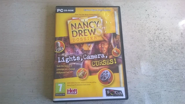 Nancy Drew Dossier : Lights, Camera, Curses! - Hidden Object Pc Game - Fast Post