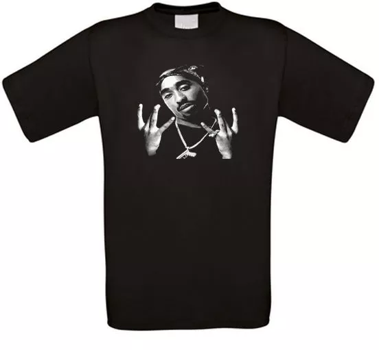 Shakur Westcoast Rap Hip Hop Tutto Eyez On Me Gangstar T-Shirt