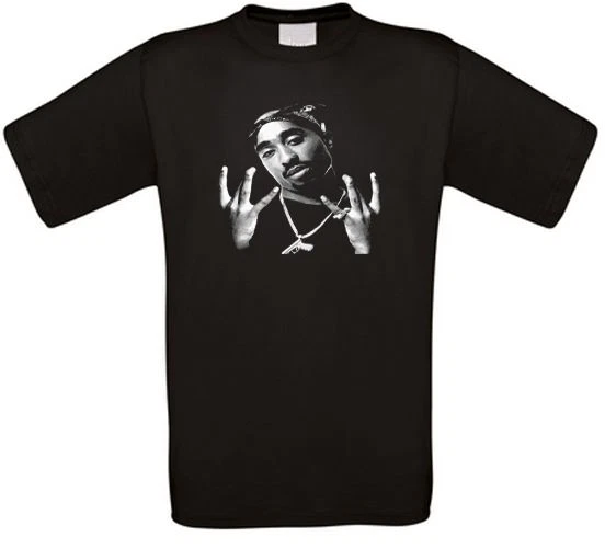 Shakur Westcoast Rap Hip Hop Tutto Eyez On Me Gangstar T-Shirt