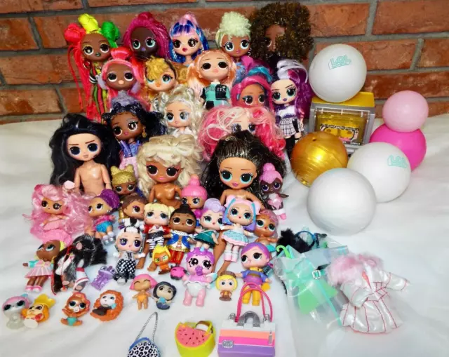 lol surprise omg doll lot- Includes Tweens, Mini's, Pets & Accessories